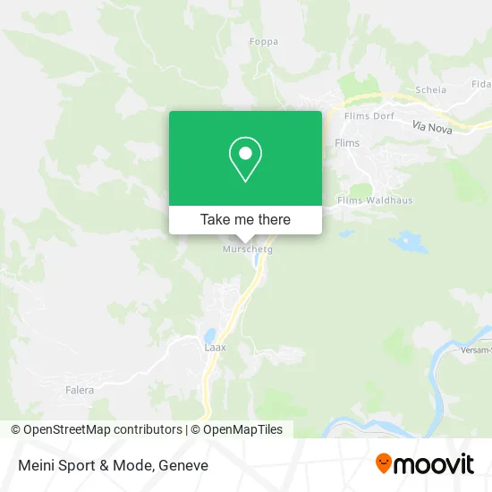 Meini Sport & Mode map