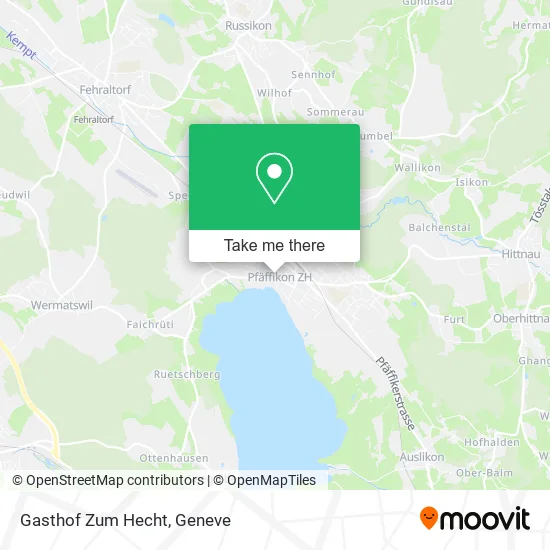 Gasthof Zum Hecht map