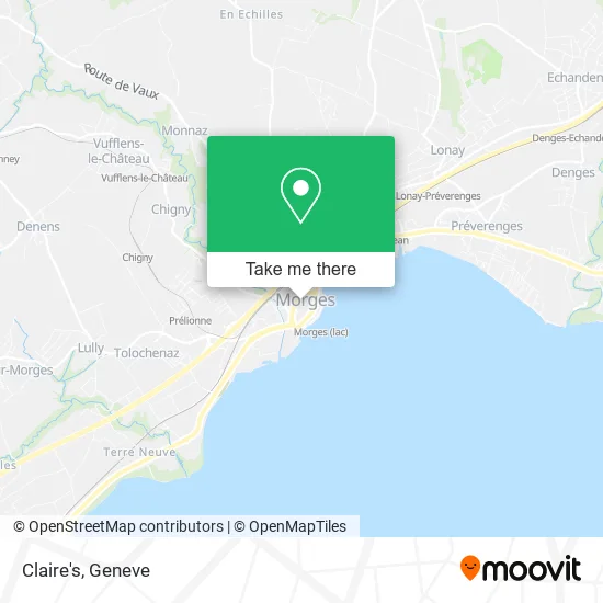 Claire's map