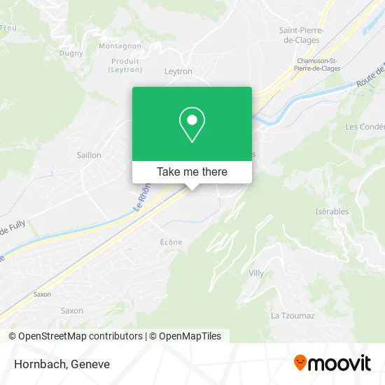 Hornbach map