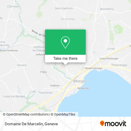 Domaine De Marcelin map