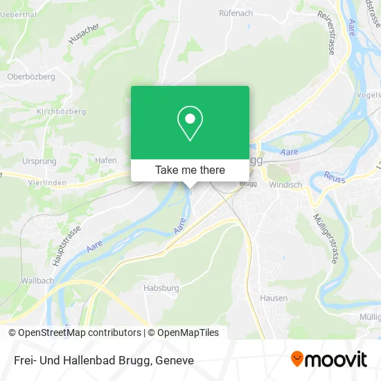 Frei- Und Hallenbad Brugg map