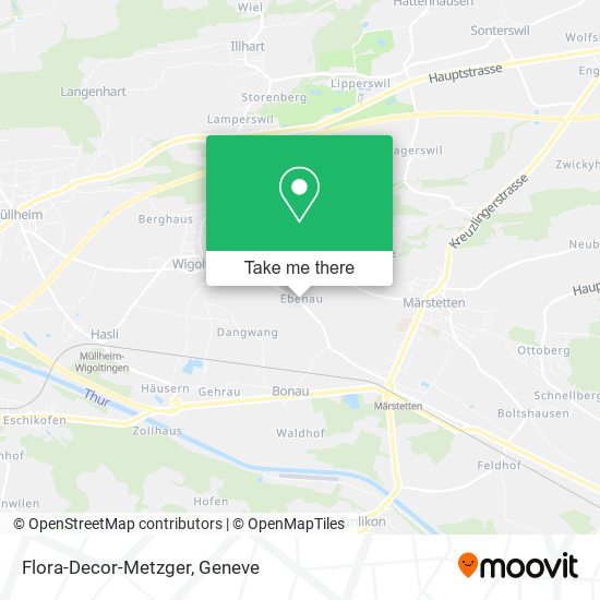 Flora-Decor-Metzger map