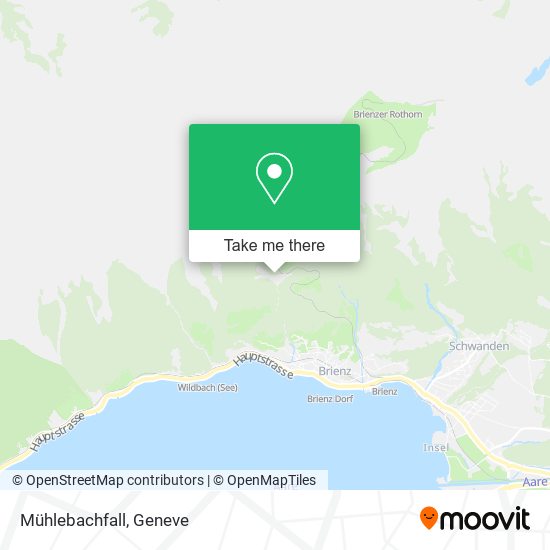 Mühlebachfall map