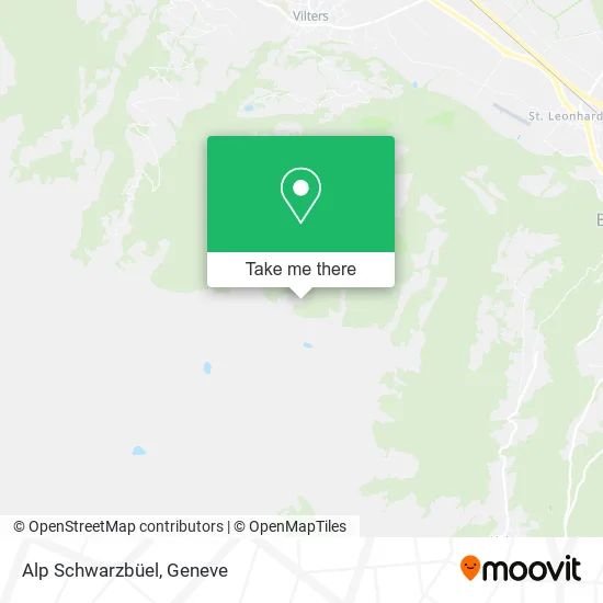 Alp Schwarzbüel plan