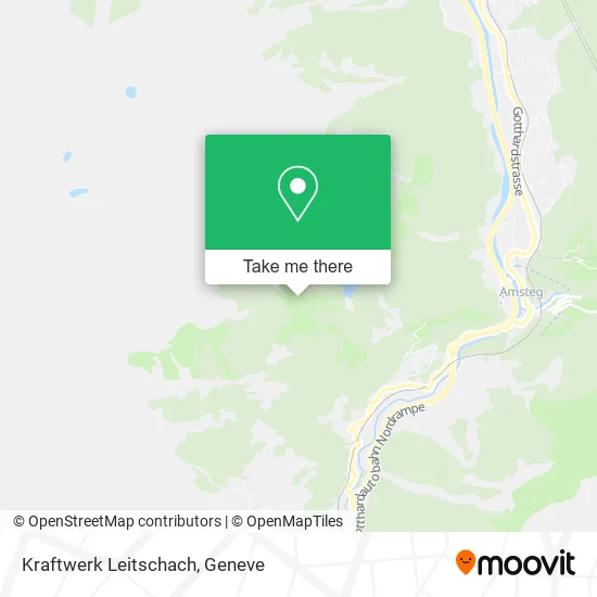 Kraftwerk Leitschach map