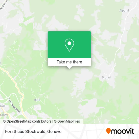 Forsthaus Stockwald map