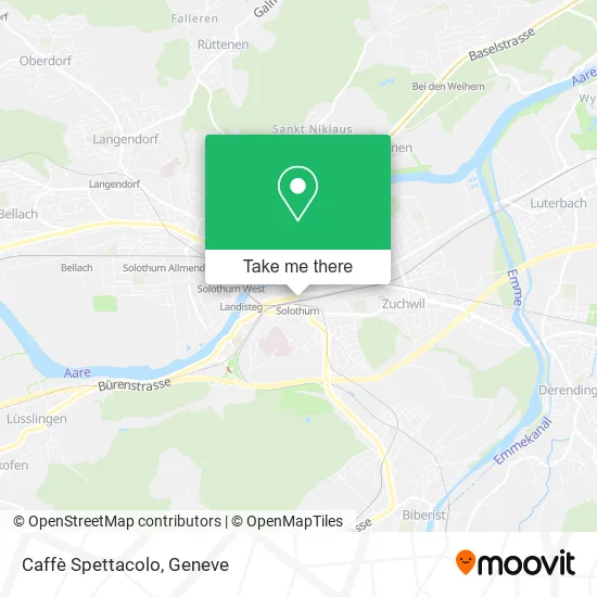 Caffè Spettacolo map