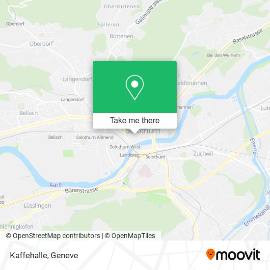 Kaffehalle map