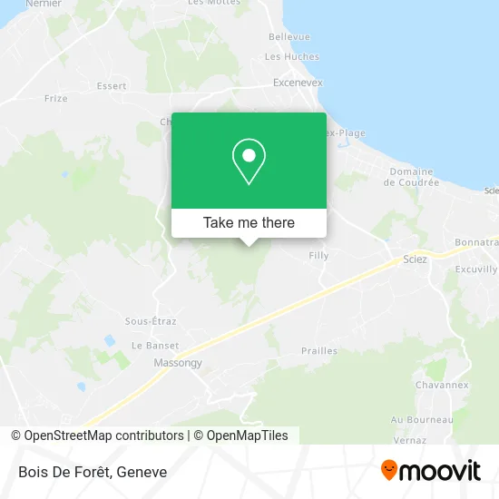 Bois De Forêt map