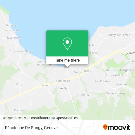 Résidence De Songy map