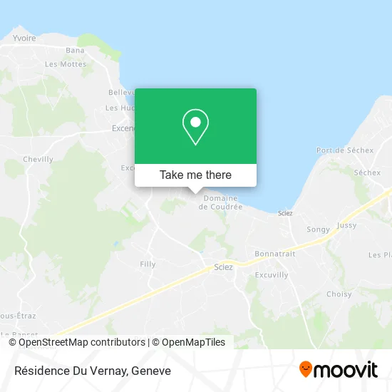 Résidence Du Vernay map