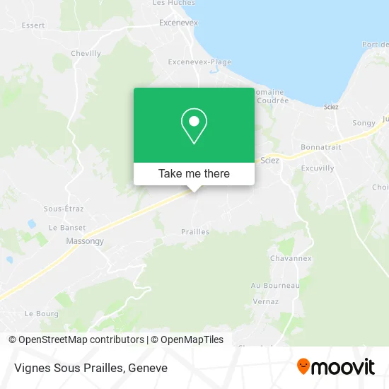 Vignes Sous Prailles map