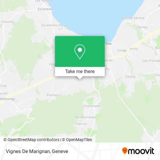 Vignes De Marignan map