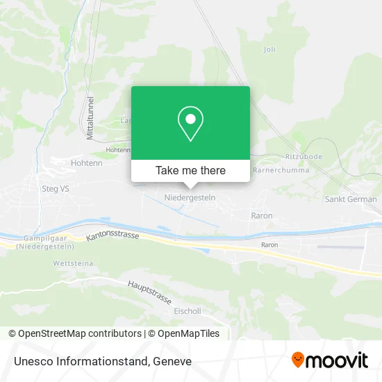 Unesco Informationstand map
