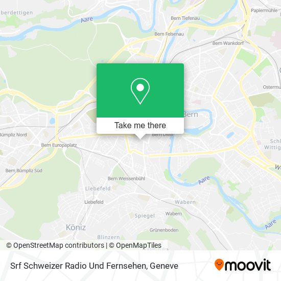 Srf Schweizer Radio Und Fernsehen map