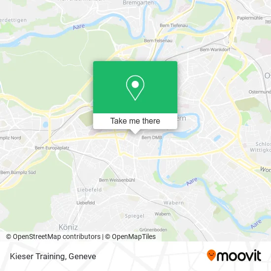 Kieser Training map