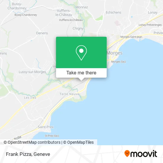 Frank Pizza map