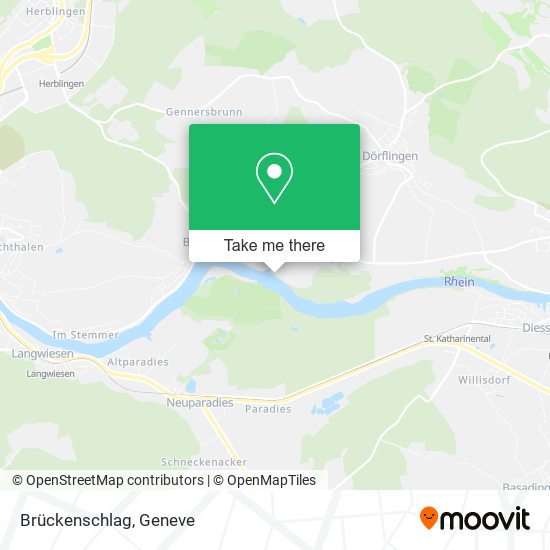 Brückenschlag map