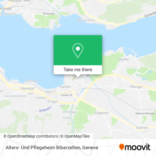 Alters- Und Pflegeheim Biberzelten map