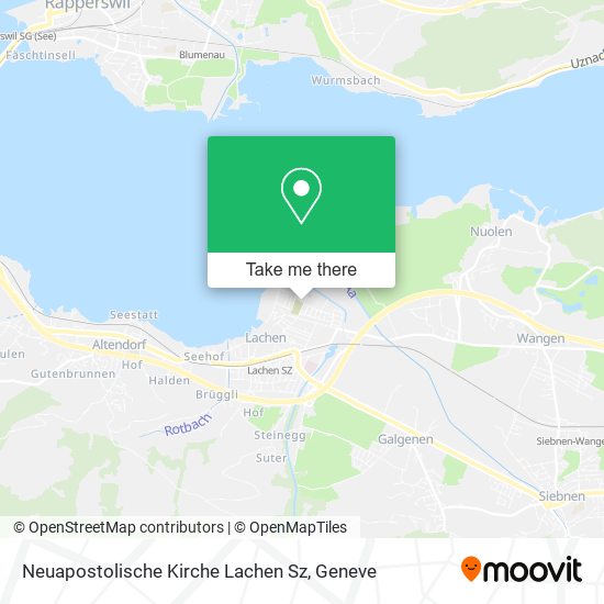 Neuapostolische Kirche Lachen Sz map