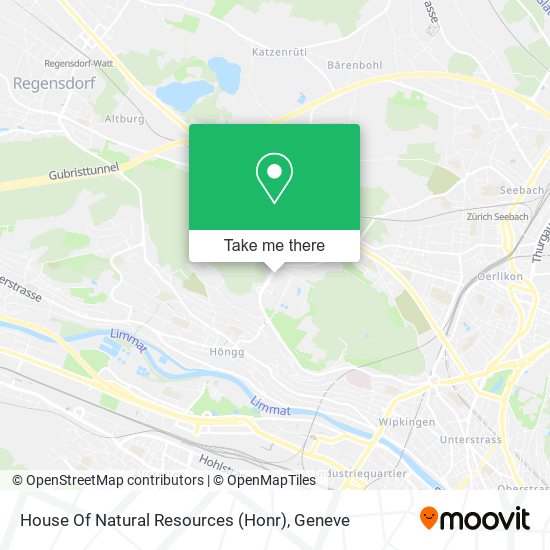 House Of Natural Resources (Honr) map