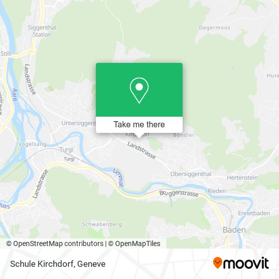 Schule Kirchdorf map