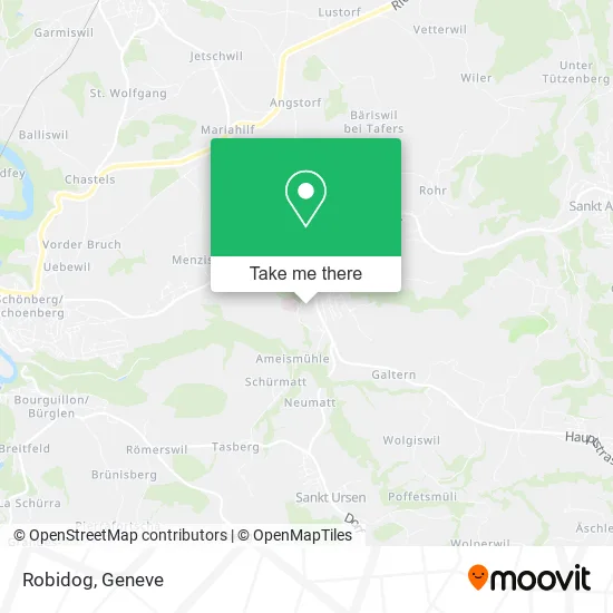 Robidog map