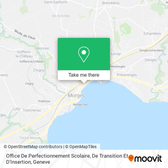 Office De Perfectionnement Scolaire, De Transition Et D'Insertion map