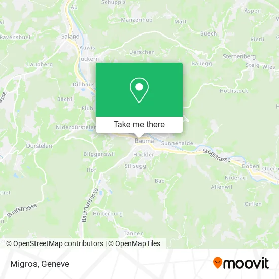 Migros map