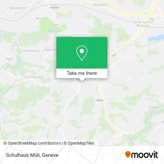 Schulhaus Müli map