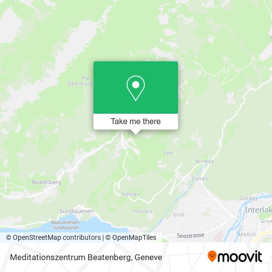 Meditationszentrum Beatenberg map