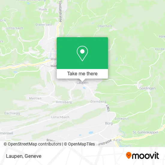 Laupen map