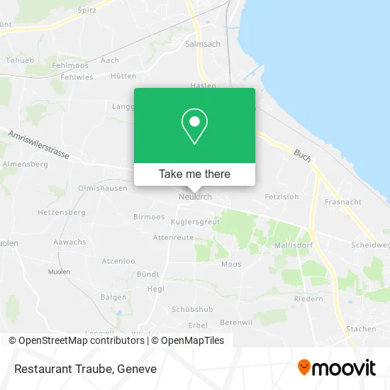 Restaurant Traube map