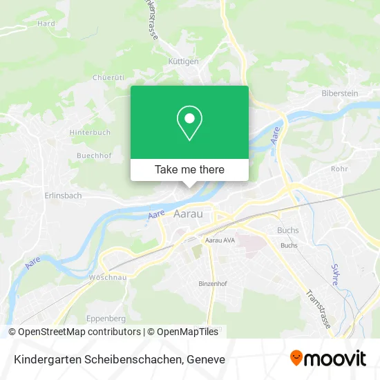 Kindergarten Scheibenschachen map