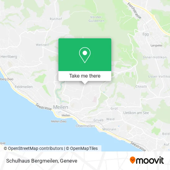 Schulhaus Bergmeilen map