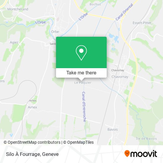 Silo À Fourrage map