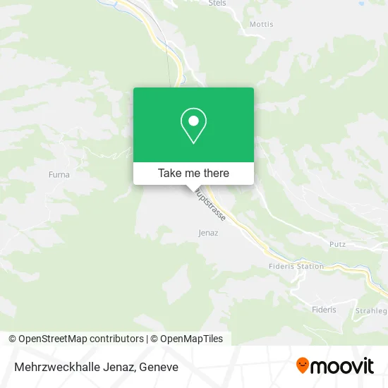 Mehrzweckhalle Jenaz map