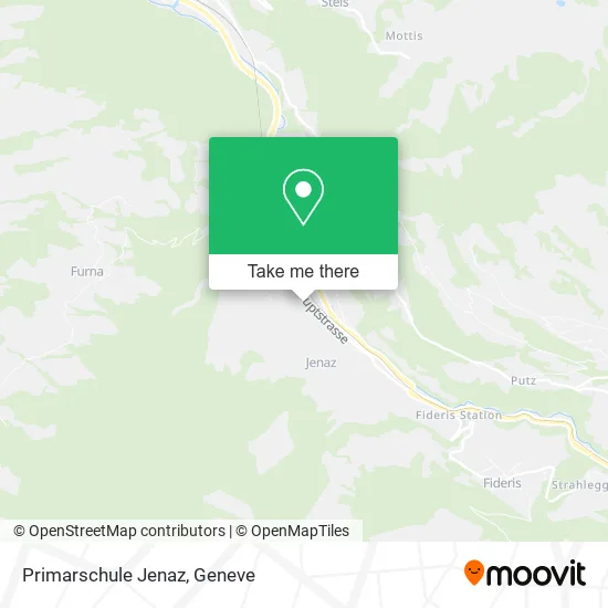 Primarschule Jenaz map