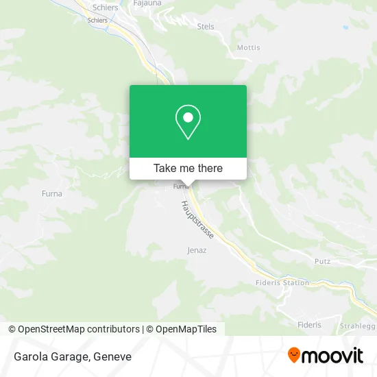 Garola Garage map