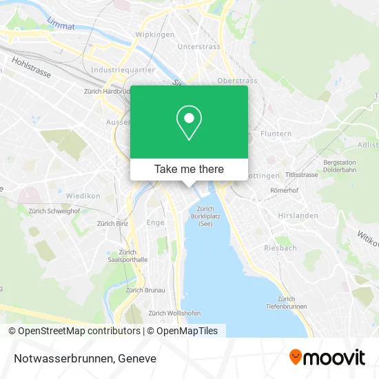 Notwasserbrunnen map