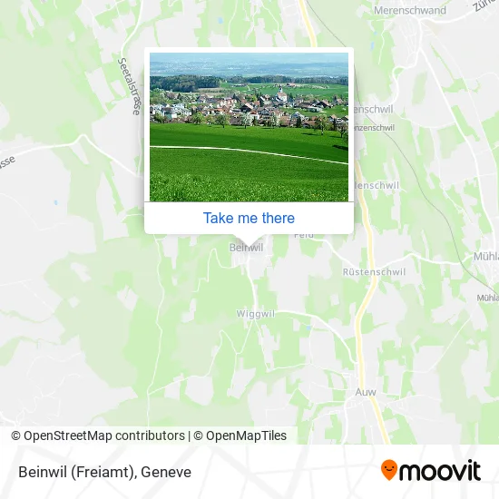 Beinwil (Freiamt) map