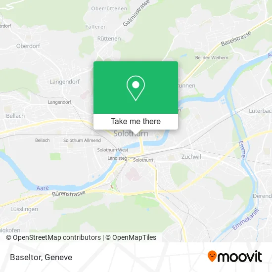Baseltor map