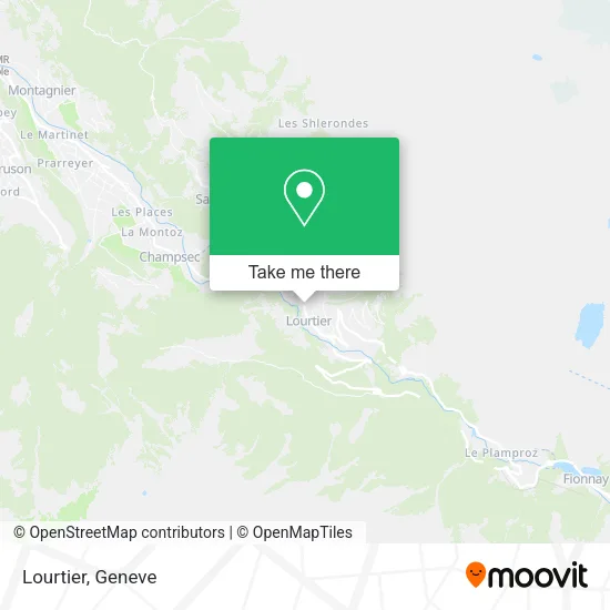 Lourtier map