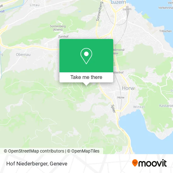 Hof Niederberger map