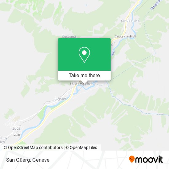San Güerg map