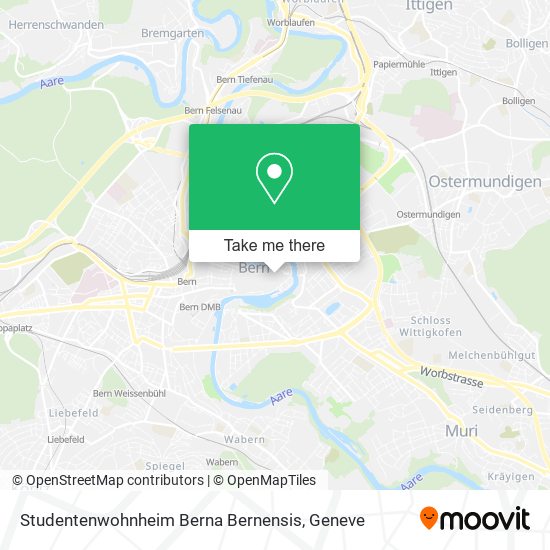 Studentenwohnheim Berna Bernensis plan