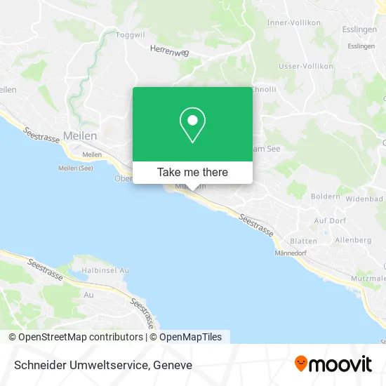 Schneider Umweltservice map