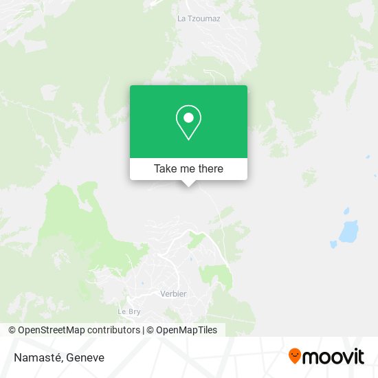 Namasté map