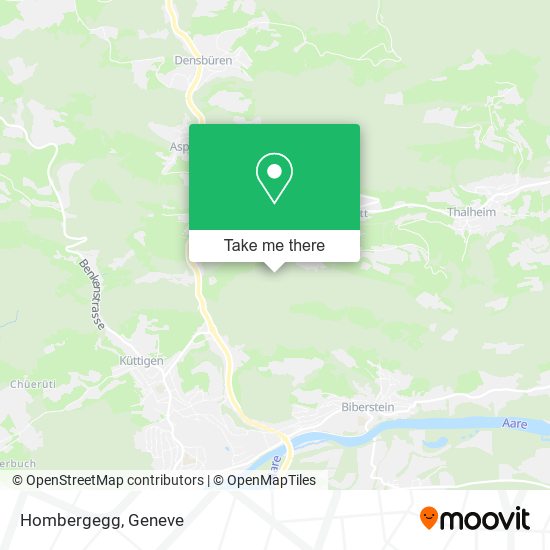 Hombergegg map